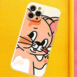 Tom & Jerry iPhone 12 case cover  protector silicone Apple cell cartoon new 223